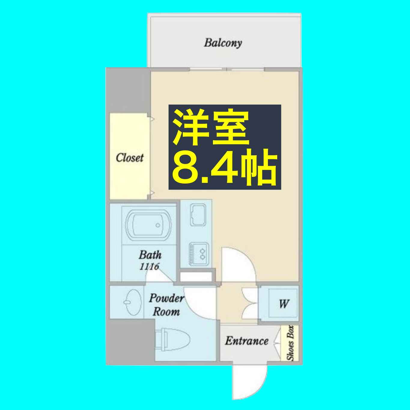 プリヴィアーレ金山の間取り