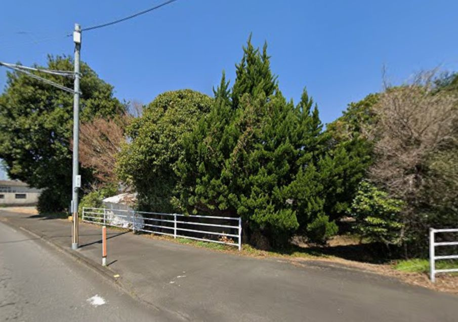 都城市高城町穂満坊の売地の外観