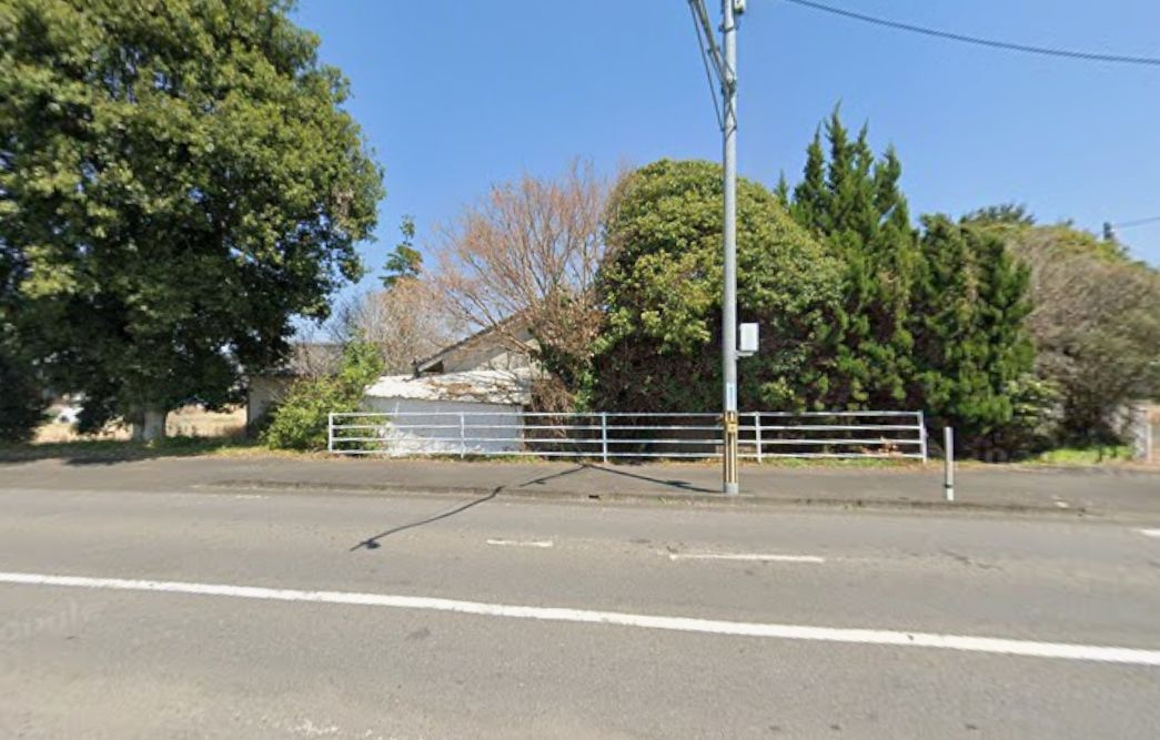 都城市高城町穂満坊の売地の外観