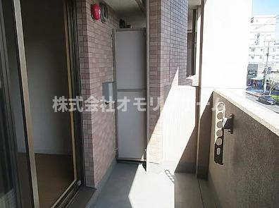 コスモシティ大森のバルコニー
