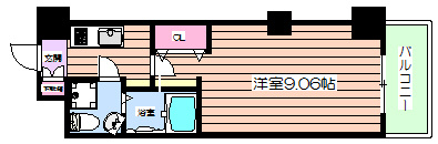 【間取り】 | セレニテ新大阪弐番館