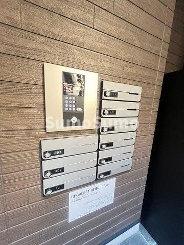 尼崎市大庄西町２丁目のアパートのセキュリティ