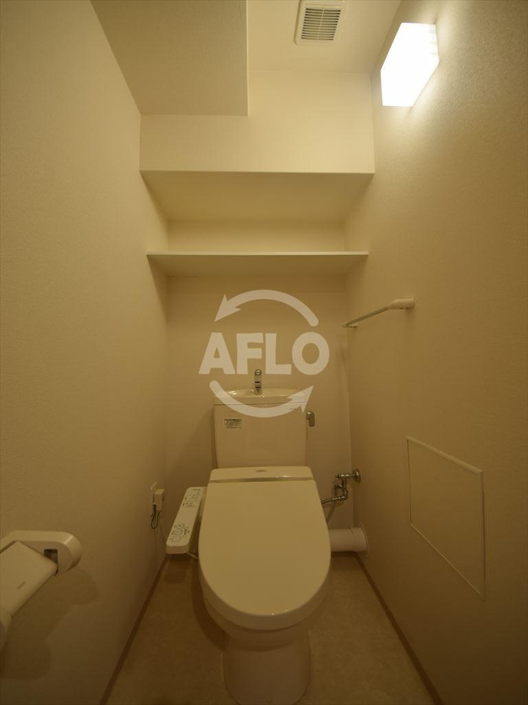 アルデールトモ北堀江のトイレ|アルデールトモ北堀江　温水洗浄便座
