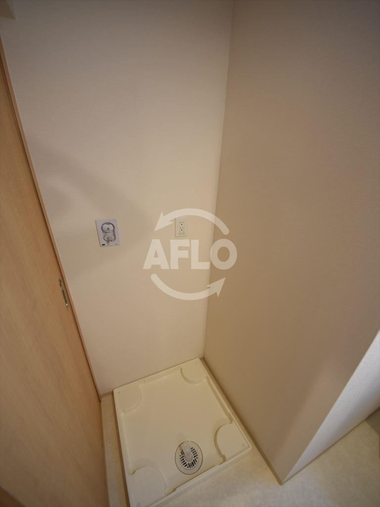 アルデールトモ北堀江の洗面所|アルデールトモ北堀江　洗濯機置き場
