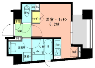 【間取り】 | ラフィネジュ学芸大学 | 間取りです。