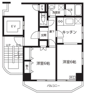 【間取り】 | シャルロッテ多摩川 | 間取りです。