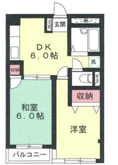 【間取り】 | ドミール洗足池 | 間取りです。
