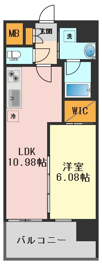 プレジオ新小岩EUROの間取り