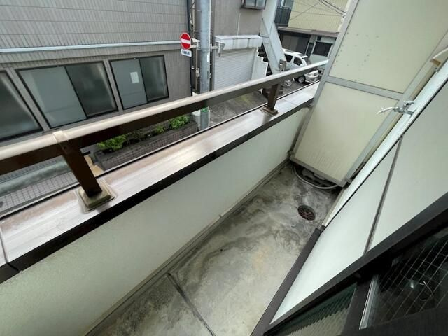 レインボーハイムのバルコニー