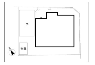 吉祥寺北町２丁目戸建の区画図