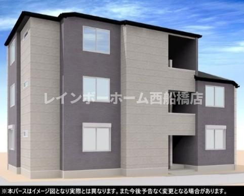KEIAI RESIDENCE 北小金IVの外観パース