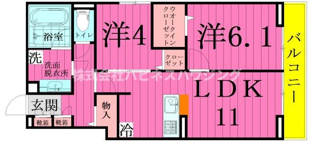 b－kubus(ビークブス)の間取り