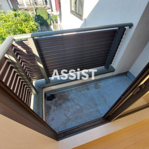 イザットパレス代田のバルコニー