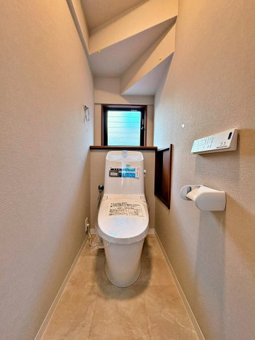 《仲介手数料半額》富士見市渡戸3丁目　中古一戸建住宅のトイレ