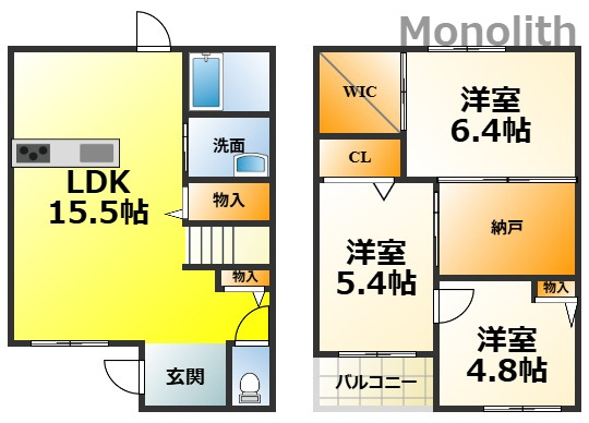 アークトゥルスの間取り