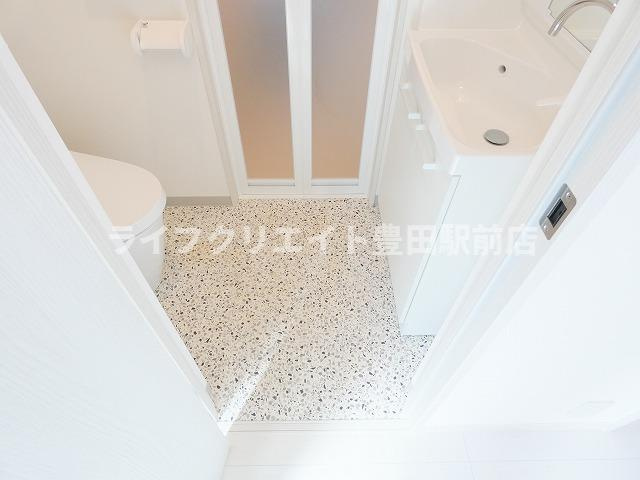 レネットメルル百草園の洗面所