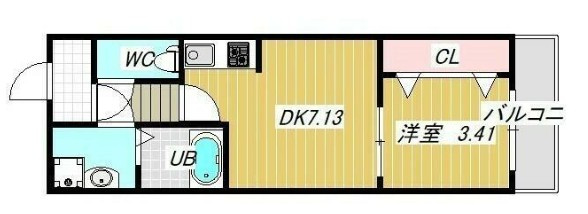 Belle　terrace　ベルテラスの間取り