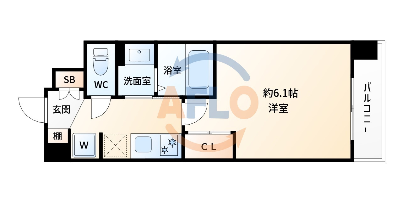 Luxe新大阪西の間取り|Luxe新大阪西　間取り