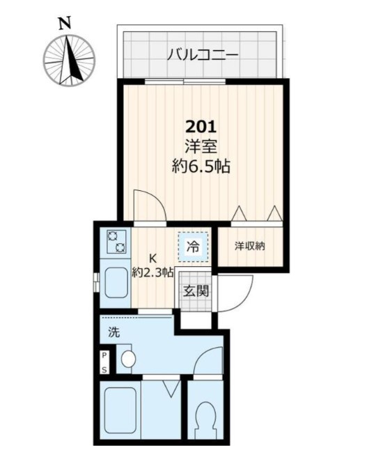 コーラルの間取り