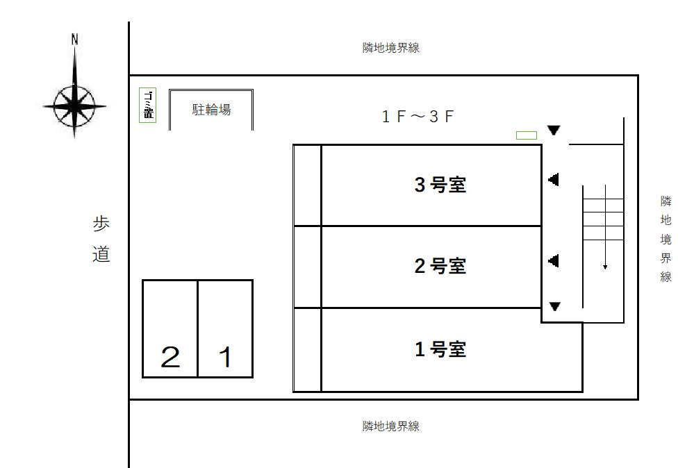 ブルーローズの区画図
