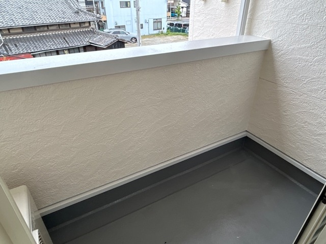 アクアパレスのバルコニー