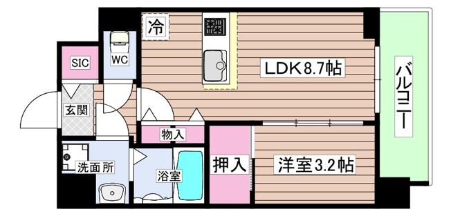 【間取り】 | エスリードレジデンス梅田クラスシティ