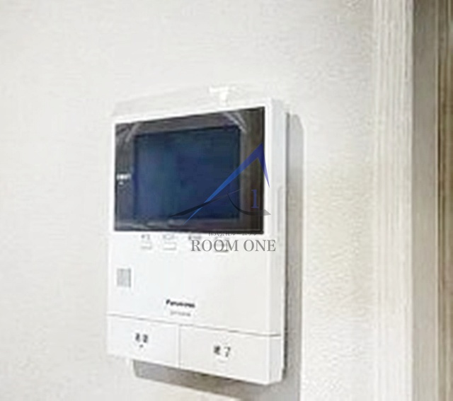 プラザN．J．Bのセキュリティ|モニター付きインターホンです。