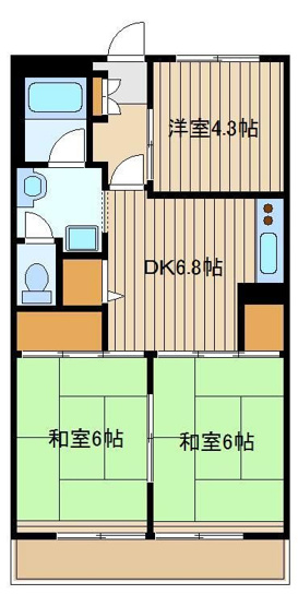 【間取り】 | 大泉グリーンハイツ