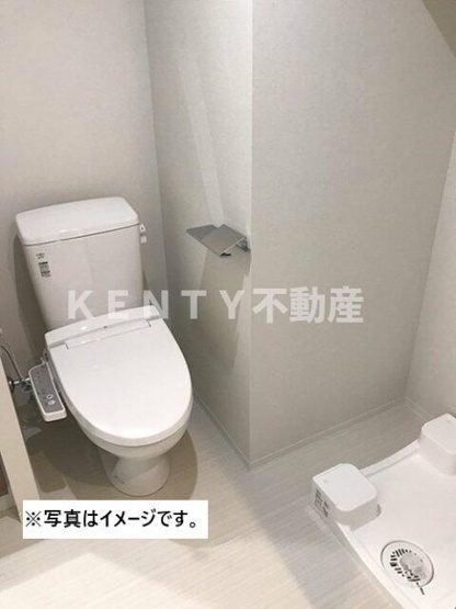 【トイレ】 | メイクスデザイン千鳥町アジールコート | コンパクトで使いやすいトイレです