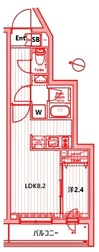 【間取り】 | MAXIV川崎WEST DUE