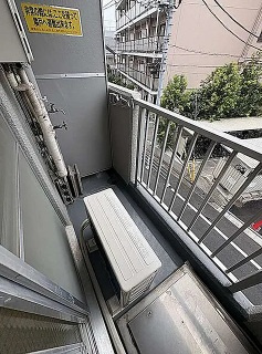 エンゼルハイム大森第5のバルコニー