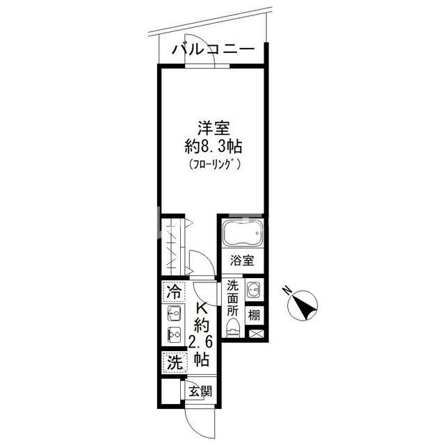 コンポジット南雪谷の間取り