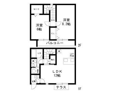 【間取り】 | ベルジュ田園調布　Ａ棟