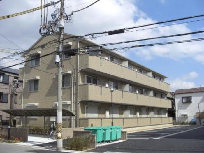 カトル中もず　B棟の外観