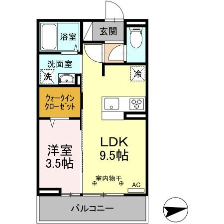 MスカイⅥの間取り