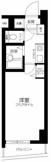 スカイコート目白台の間取り