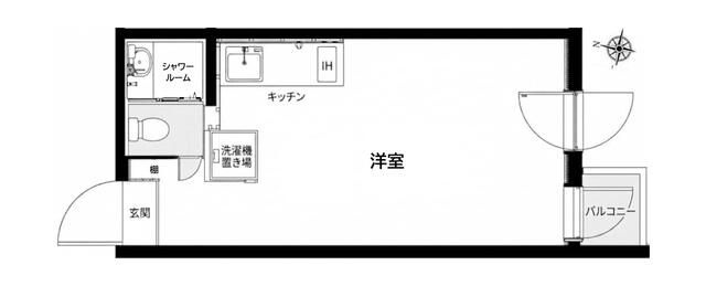 オーベル早稲田の間取り