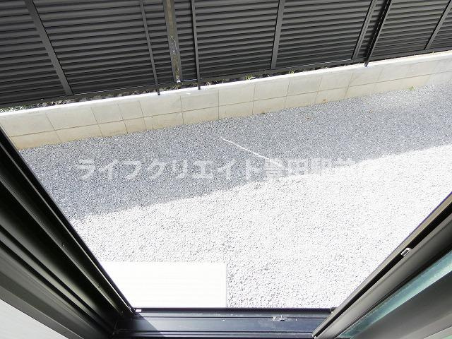 レネットメルル百草園のバルコニー