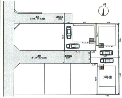 【区画図】 | 新築　京王相模原線　JR横浜線　橋本駅　二本松1