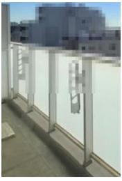 レクシード両国駅前のバルコニー