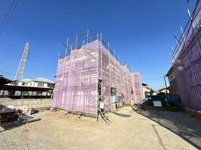 新築　伊勢崎市上泉町第２　Livele Garden.S　１号棟の外観|現地写真　2026年11月完成予定！類似物件のご内覧等、お気軽にお問合せください♪　							

　