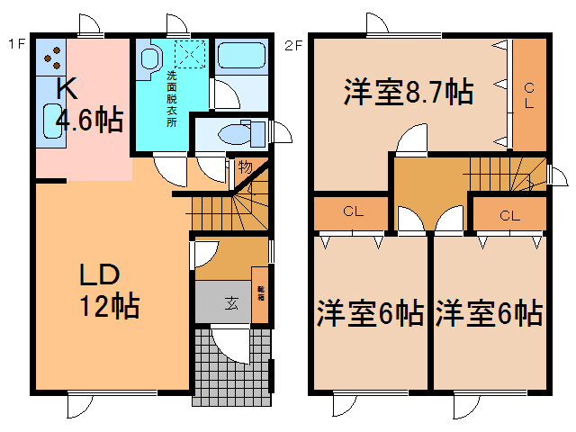 ＷＩＮＧの間取り