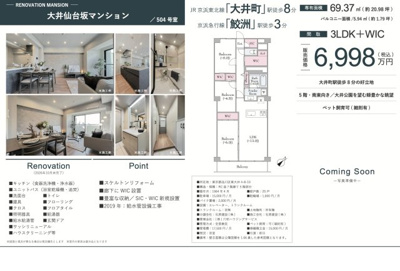 【その他】 | 大井仙台坂マンション　仲介手数料無料＋40万円現金プレゼント中
