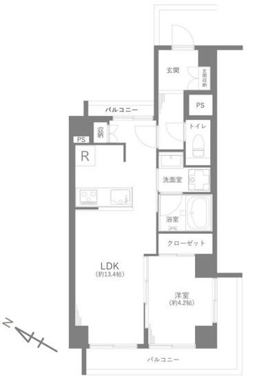 【間取り】 | 日興ロイヤルパレス一番