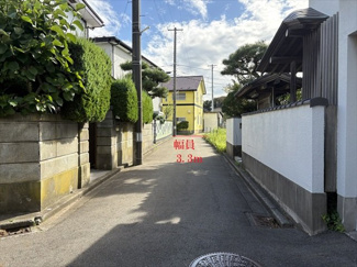 【前面道路含む現地写真】