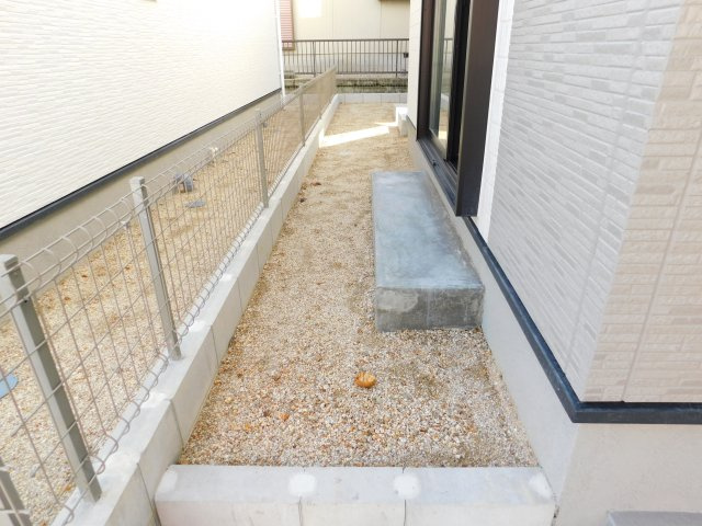 名古屋市緑区兵庫２丁目の新築一戸建の庭|◇庭◇　　南面に庭付き♪