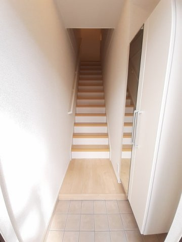 クラール観光町Ａの玄関|シンプルで使いやすい玄関です