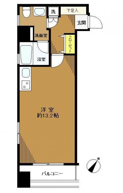 フォーディアル南池袋の間取り