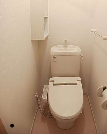 レ・セーナ　Ｂのトイレ|落ち着いたトイレです