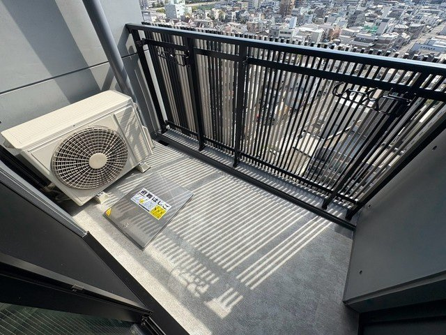 S-RESIDENCE東観音町achieveのバルコニー